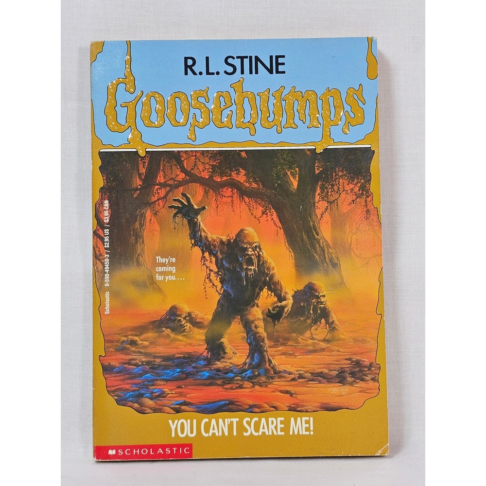 Goosebumps 15 You Can't Scare Me R.L. Stine 2nd Edition 1st Printing 1994 Book
